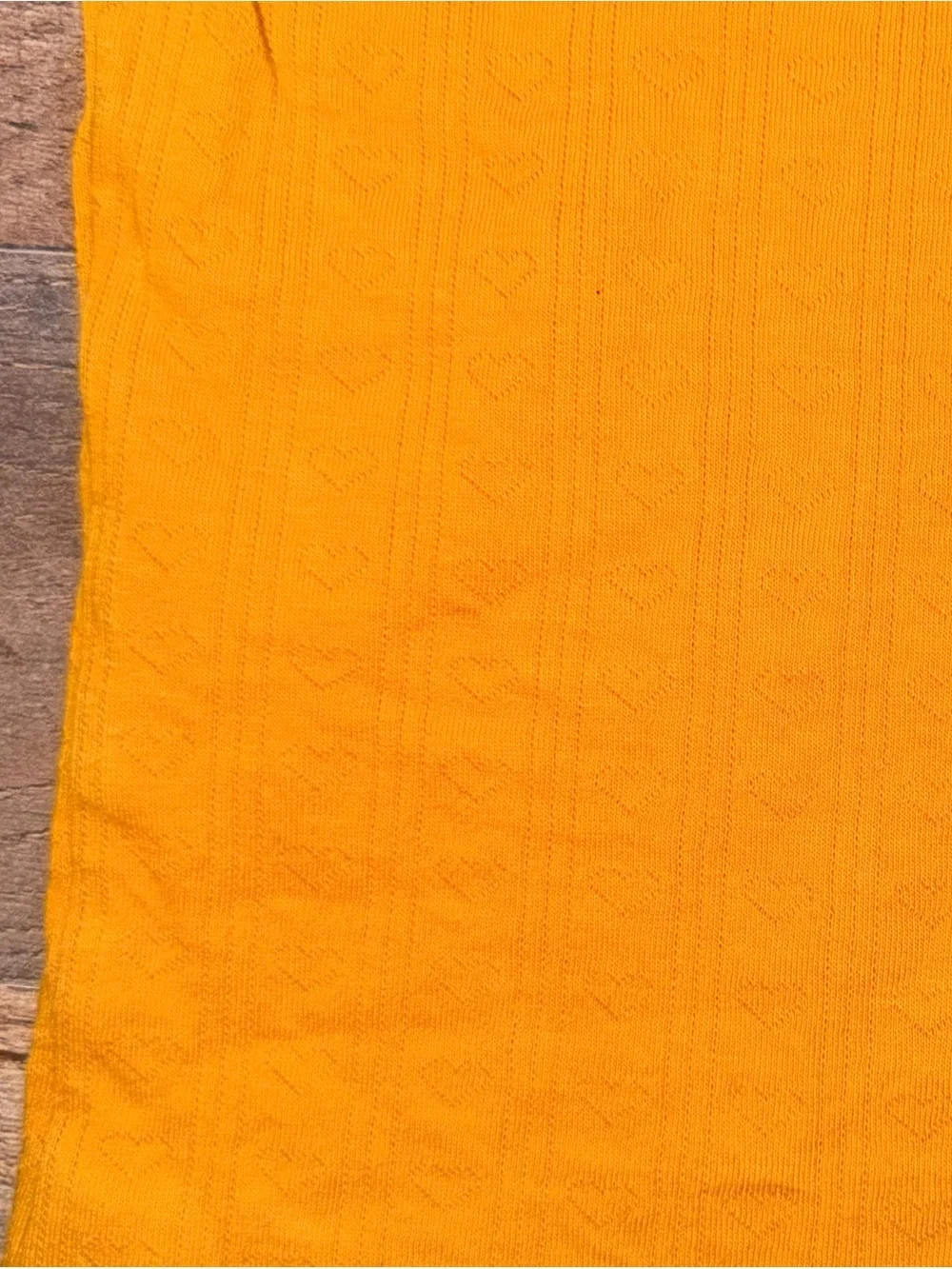 Old Navy Girls Mustard Yellow Short Sleeve Tee